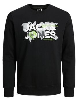 Sudadera Codust Negra Jack&Jones