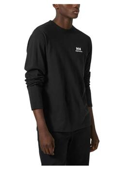 Camiseta manga larga negra Helly Hansen