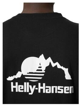 Camiseta manga larga negra Helly Hansen