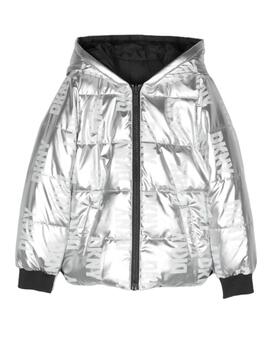 Anorak Plateado Reversible DKNY