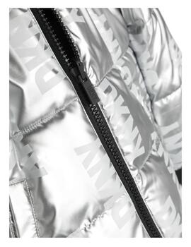 Anorak Plateado Reversible DKNY
