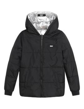Anorak Plateado Reversible DKNY