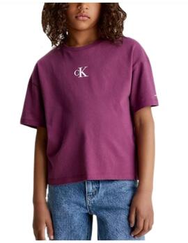 Camiseta Logo Boxy Calvin Klein