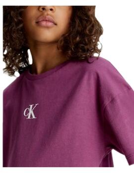 Camiseta Logo Boxy Calvin Klein