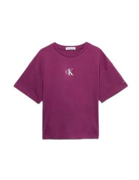 Camiseta Logo Boxy Calvin Klein