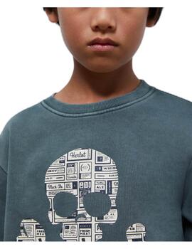 Sudadera Type Skull Scalpers