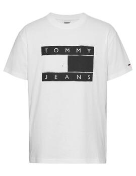 Camiseta Spray Flag Tee Tommy Jeans