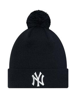 Gorro Negro Metalic Pom New Era