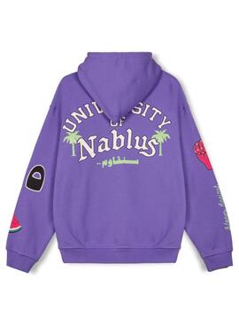 Sudadera Nablus Vintage Violet Grimey