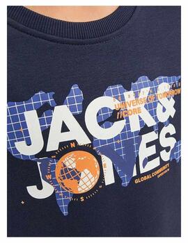 Sudadera Jcodust Navy Jack&Jones