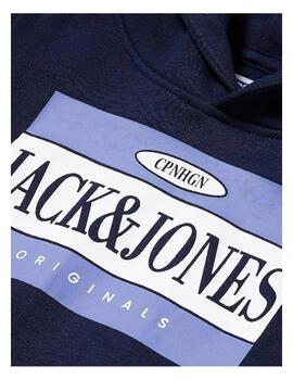 Sudadera Jorarthur Navy Jack&Jones