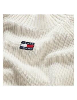 Jersey badge mockneck Tommy Jeans