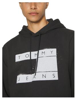 Sudadera Tjm Reg Flag Spray Tommy Jeans