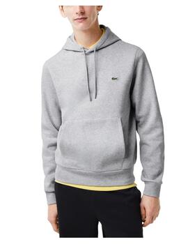 Sudadera con capucha gris Lacoste