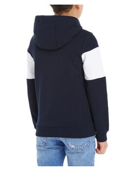 Sudadera Colorblock Blue Tommy Hilfiger