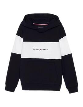 Sudadera Colorblock Blue Tommy Hilfiger