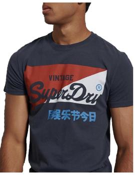 Camiseta vl o primary Superdry