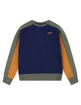 Sudadera logo colorblock crew Levi´s