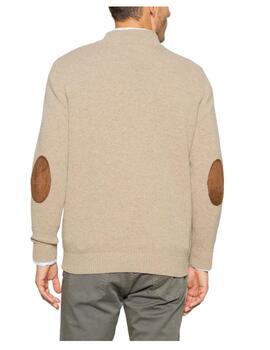 Jersey Zip Beige Scotta