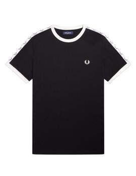 Camiseta taped ringer Fred Perry