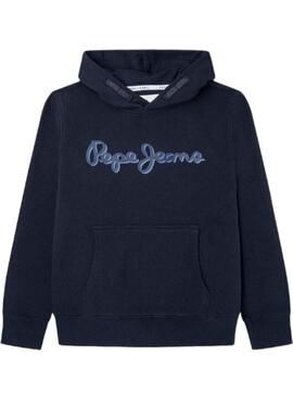 Sudadera Nolan Hoodie Azul Pepe Jeans