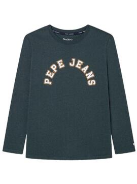 Camiseta Pierce Verde Pepe Jeans