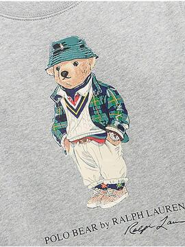 Sudadera  C CM Gris Polo Ralph Lauren