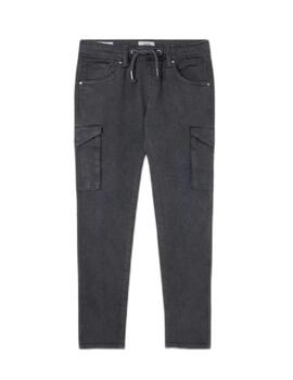 Pantalón Chase Black Pepe Jeans