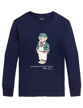 Camiseta Navy Oso Polo Ralph Lauren