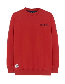 Sudadera roja El Pulpo