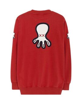 Sudadera roja El Pulpo