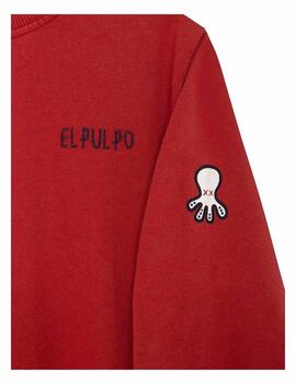 Sudadera roja El Pulpo