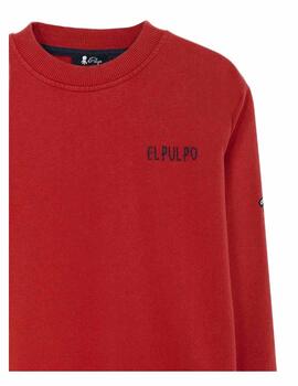 Sudadera roja El Pulpo