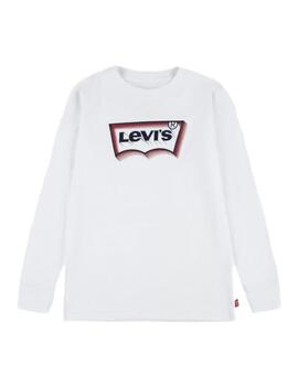 Camiseta blanca logo frontal Levi´s
