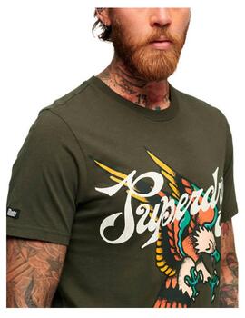 Camiseta Tattoo Superdry