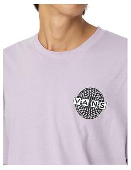 Camiseta checketboard logo Vans