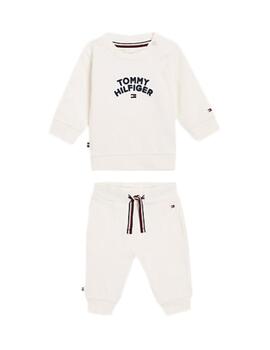 Conjunto White Baby Tommy Hilfiger