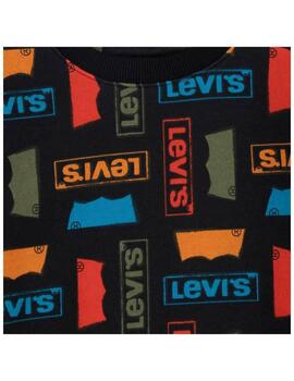 Sudadera Logo All Over Print Crewne Levi´s