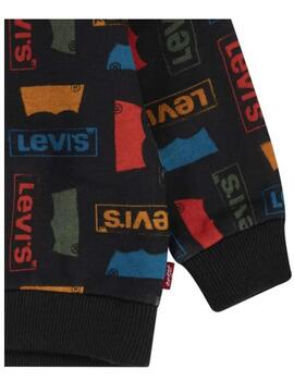 Sudadera Logo All Over Print Crewne Levi´s