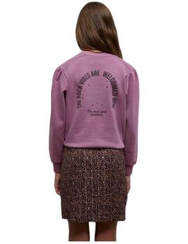 Sudadera Tack Skull Mauve Scalpers