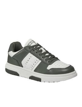 Zapatilla Tjm Leather Green Tommy Jeans