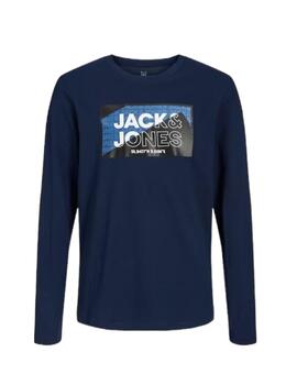 CamisetaJcolocan TEE Navy Blazer Jack & Jones