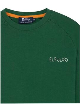 Camiseta verde Triple Icon El Pulpo
