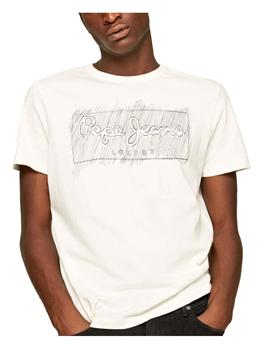 Camiseta logo efecto pintura Billy Pepe Jeans