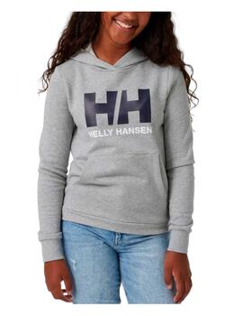 Sudadera Logo  Hoodie Grey Helly Hansen