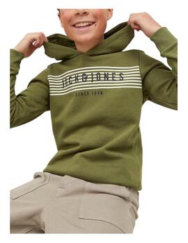 Sudadera Jcoplanet Olive Jack & Jones