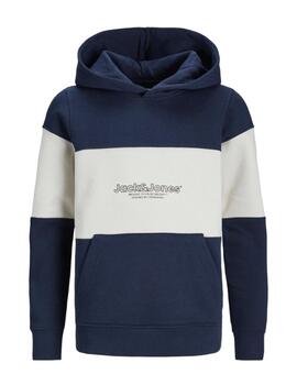 Sudadera Jorlakewood Block Navy Jack & Jones