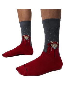 Calcetines Raining cat Jimmy Lion