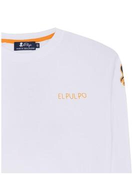 Camiseta blanca Triple Icon El Pulpo