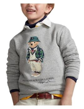 Sudadera  C CM Gris Polo Ralph Lauren